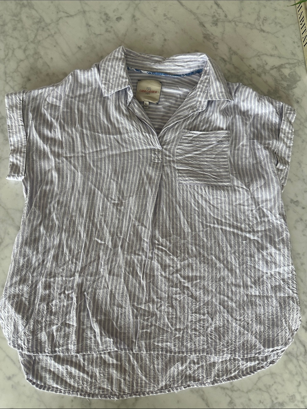 Casa Cabana Striped Shirt